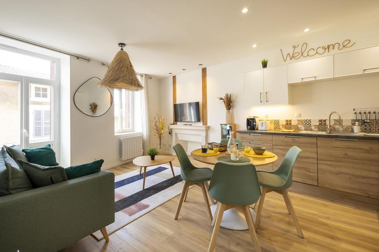 L'Emeraude - 1 A 4P - Wifi Fibre - Parking Gratuit Pont-dʼAin Exterior foto